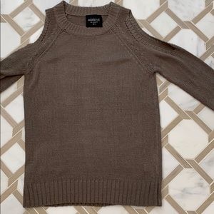 Vici Collection Cut out Grey Sweather